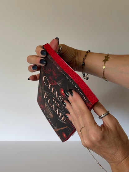 Chasing the Flame — Stenciled Sprayed Edge Edition